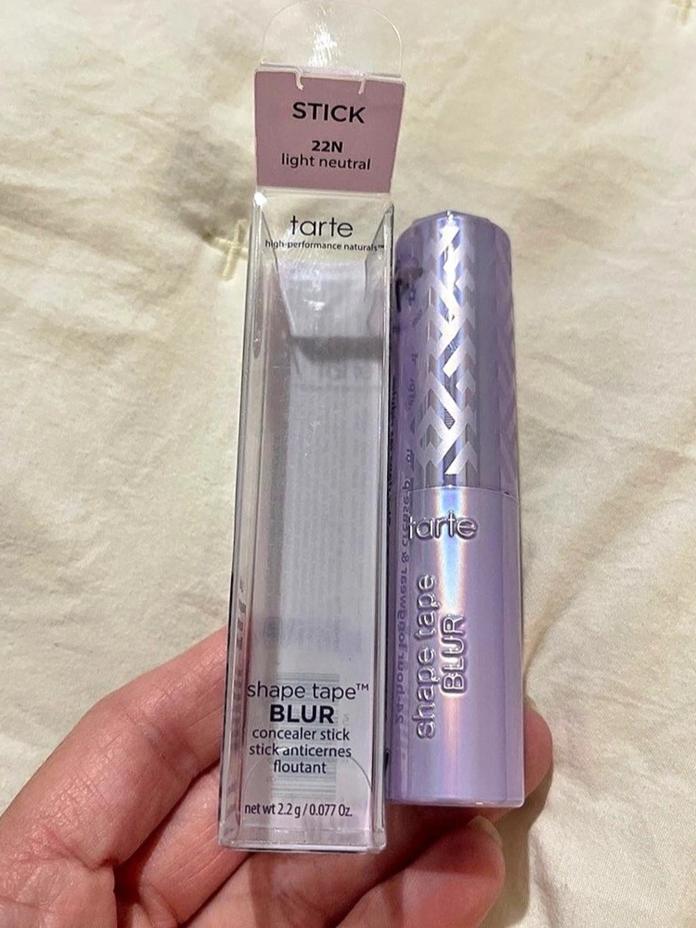 tarte Shape Tape Blur Concealer Stick 22N Light Neutral